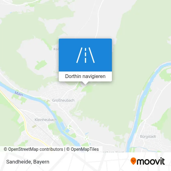 Sandheide Karte