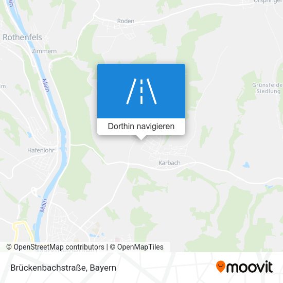 Brückenbachstraße Karte