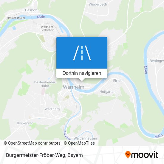 Bürgermeister-Fröber-Weg Karte