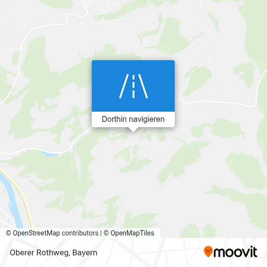 Oberer Rothweg Karte