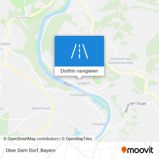 Ober Dem Dorf Karte