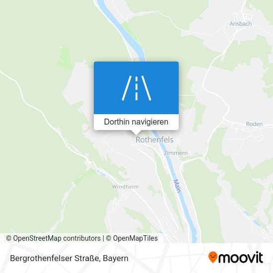 Bergrothenfelser Straße Karte