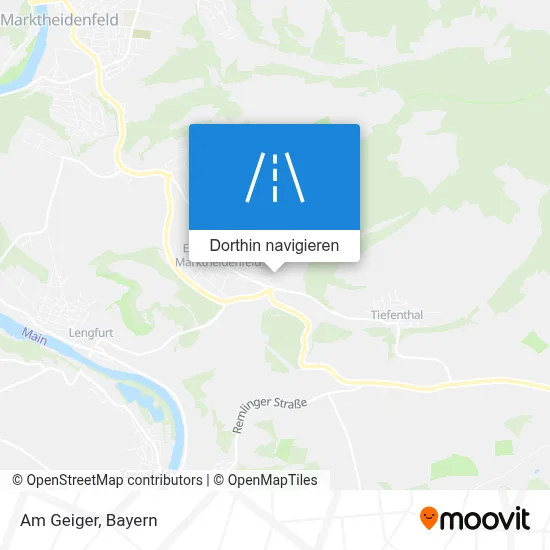Am Geiger Karte