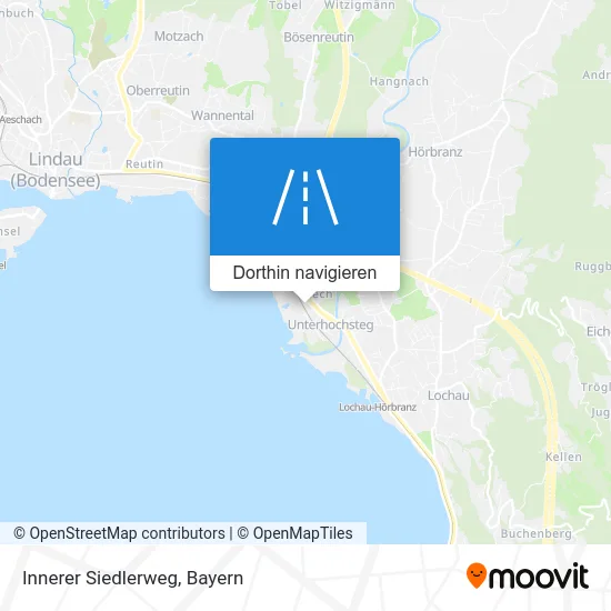 Innerer Siedlerweg Karte