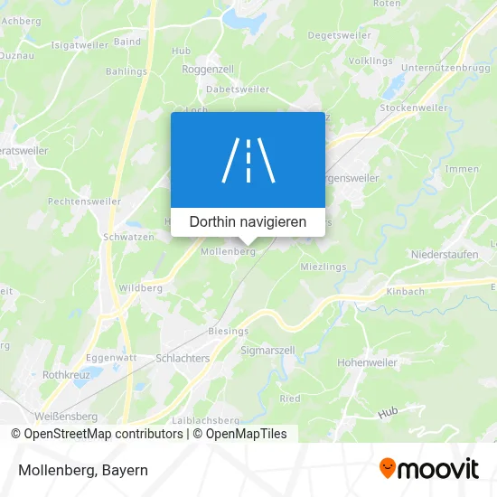 Mollenberg Karte