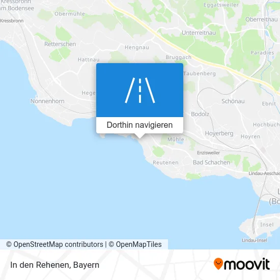 In den Rehenen Karte