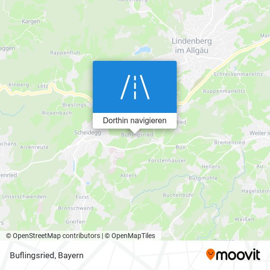 Buflingsried Karte