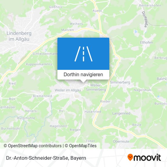 Dr.-Anton-Schneider-Straße Karte