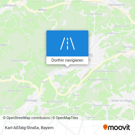 Karl-Aßfalg-Straße Karte