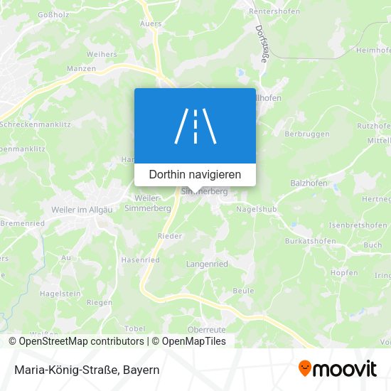 Maria-König-Straße Karte