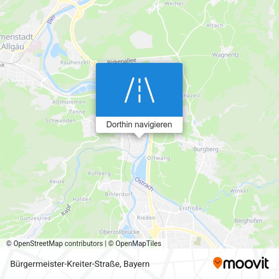 Bürgermeister-Kreiter-Straße Karte