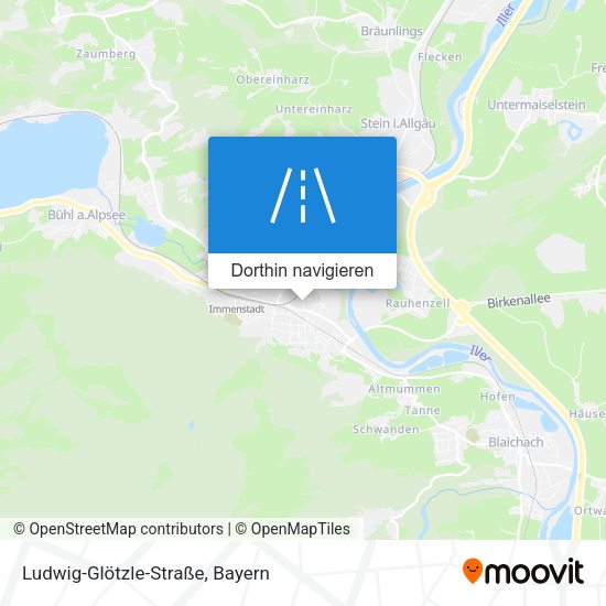 Ludwig-Glötzle-Straße Karte