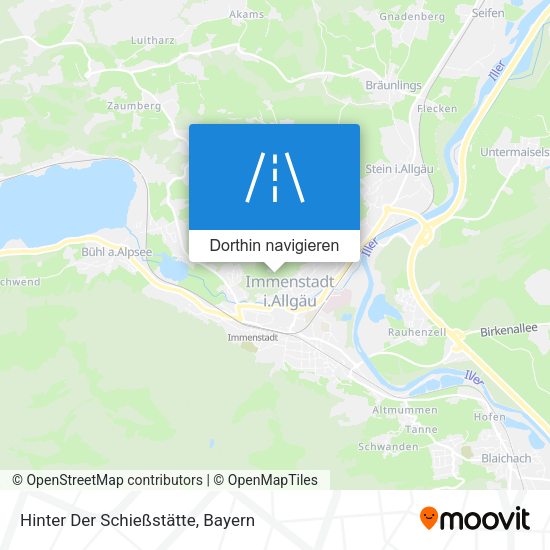 Hinter Der Schießstätte Karte