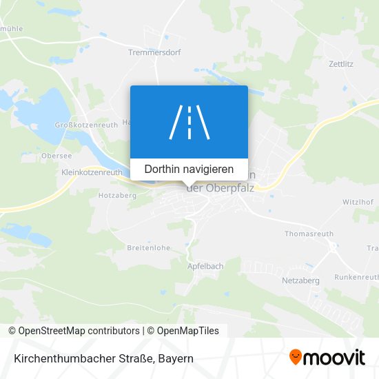 Kirchenthumbacher Straße Karte