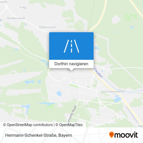 Hermann-Schenkel-Straße Karte