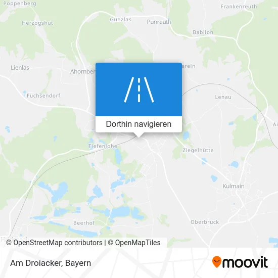 Am Droiacker Karte