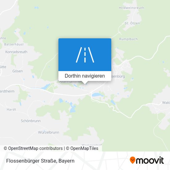 Flossenbürger Straße Karte