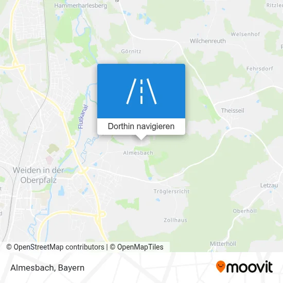 Almesbach Karte