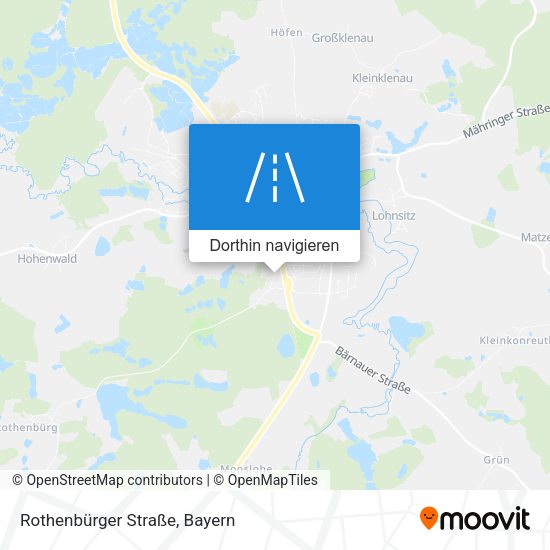 Rothenbürger Straße Karte