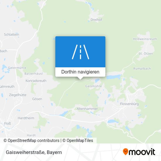 Gaisweiherstraße Karte