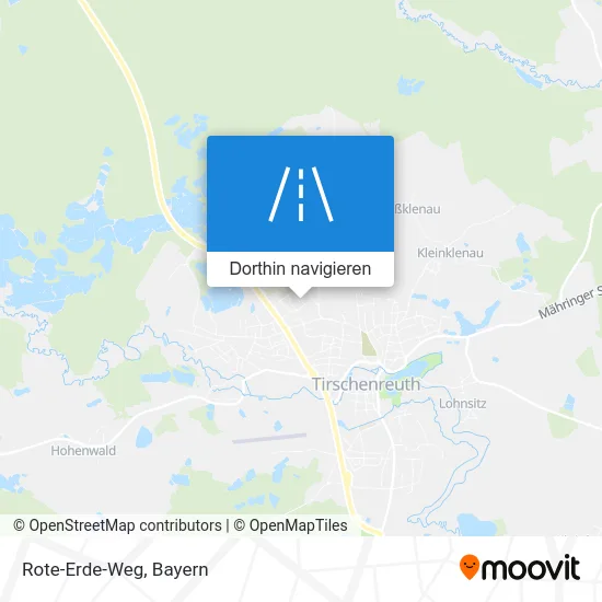 Rote-Erde-Weg Karte
