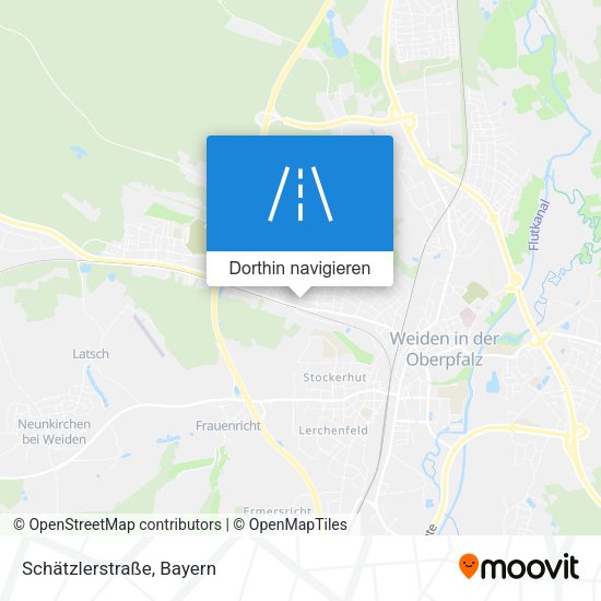 Schätzlerstraße Karte