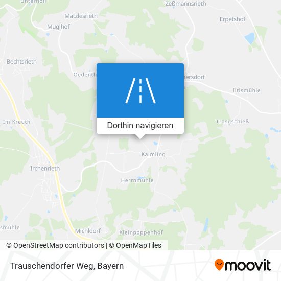 Trauschendorfer Weg Karte