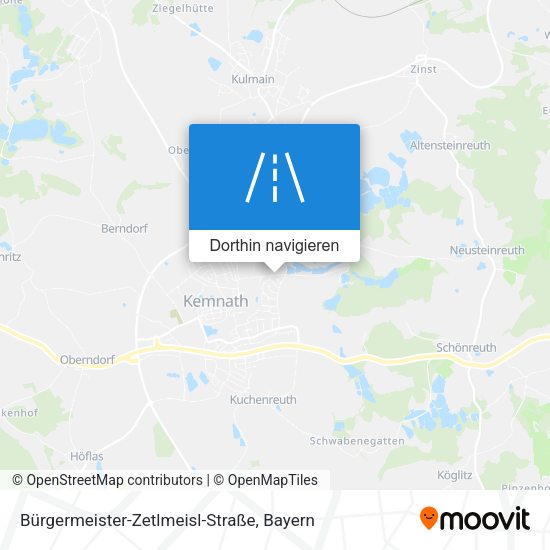 Bürgermeister-Zetlmeisl-Straße Karte
