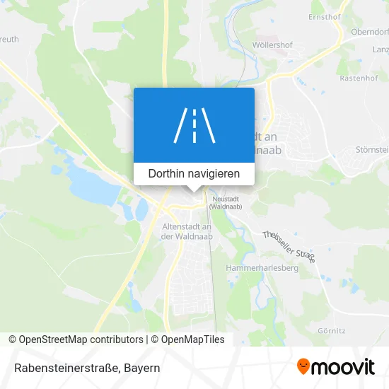 Rabensteinerstraße Karte