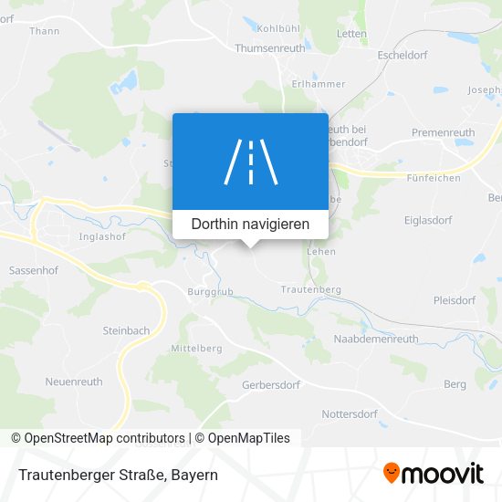 Trautenberger Straße Karte