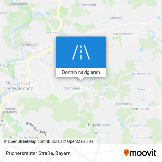 Püchersreuter Straße Karte