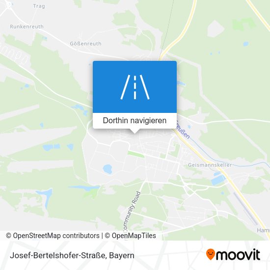 Josef-Bertelshofer-Straße Karte