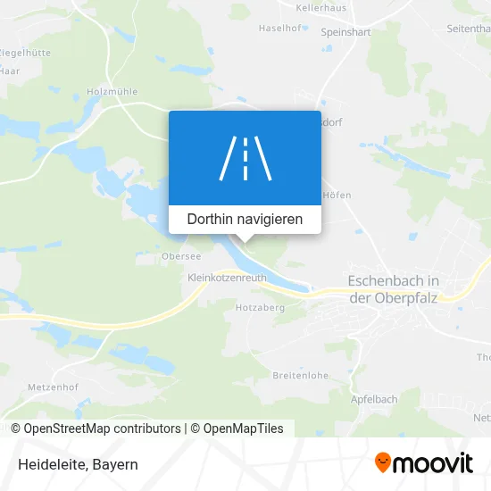 Heideleite Karte