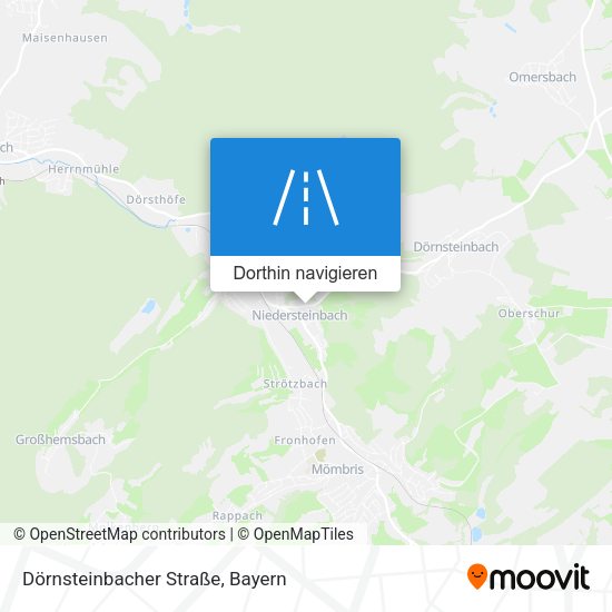 Dörnsteinbacher Straße Karte