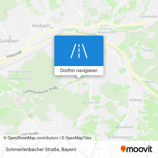 Schmerlenbacher Straße Karte