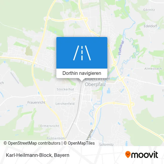 Karl-Heilmann-Block Karte