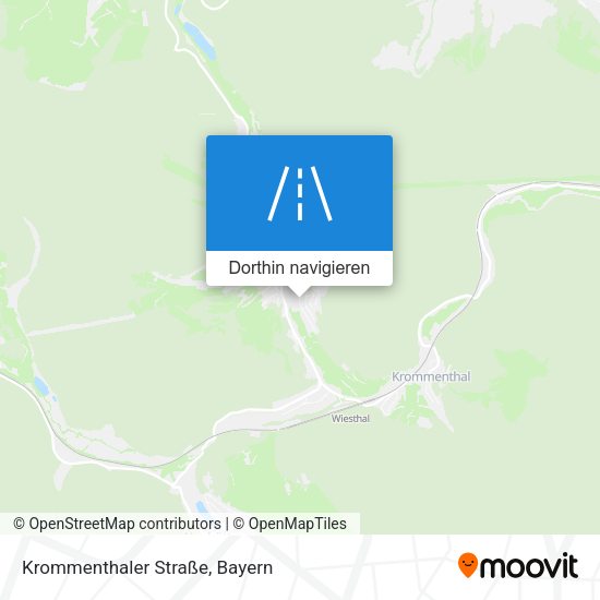 Krommenthaler Straße Karte