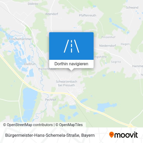 Bürgermeister-Hans-Schemela-Straße Karte