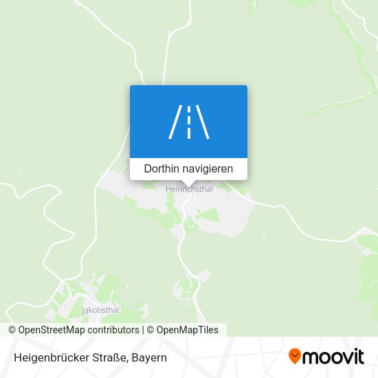 Heigenbrücker Straße Karte