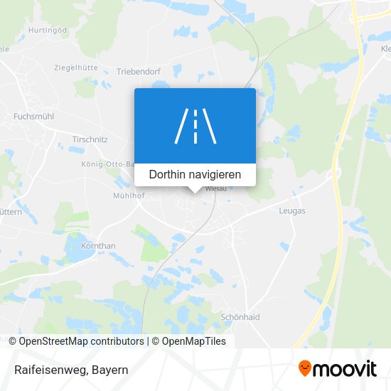 Raifeisenweg Karte