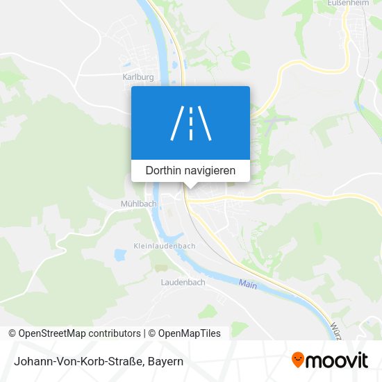 Johann-Von-Korb-Straße Karte