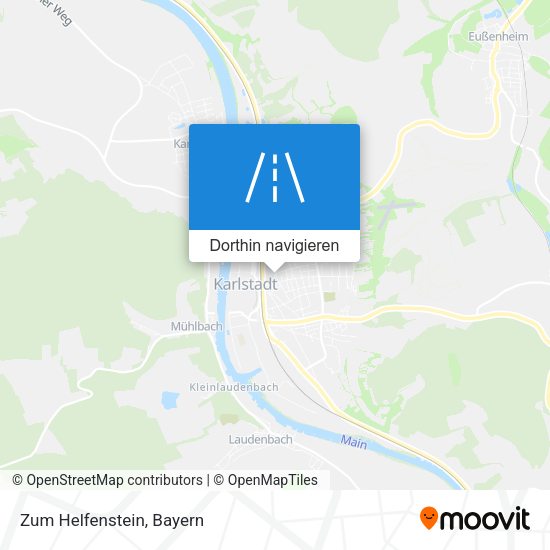 Zum Helfenstein Karte