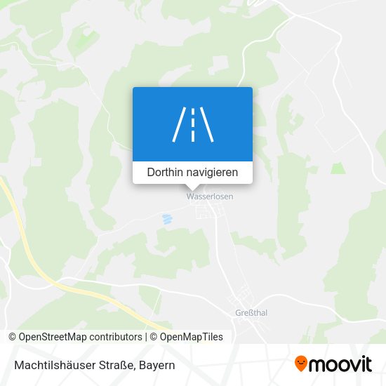 Machtilshäuser Straße Karte