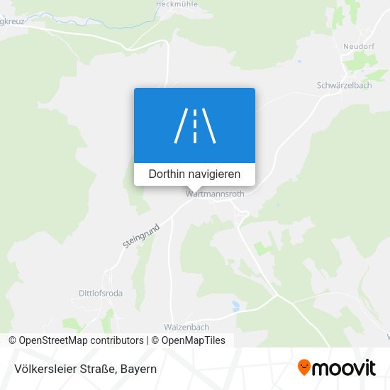 Völkersleier Straße Karte