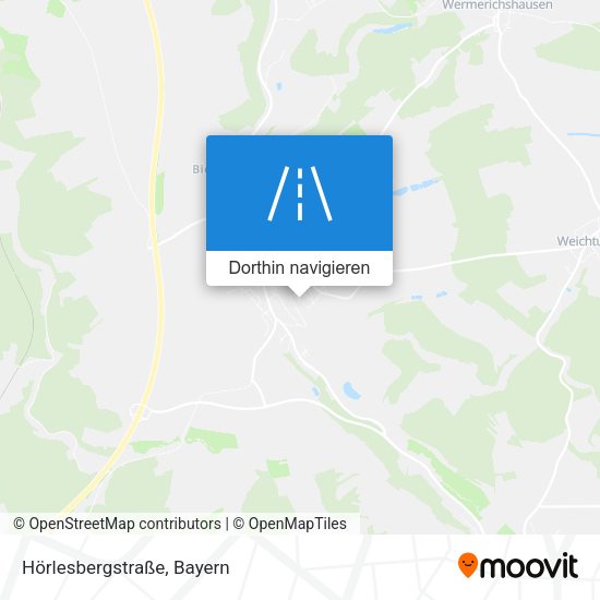 Hörlesbergstraße Karte