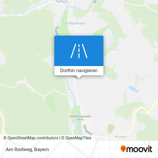 Am Rodweg Karte