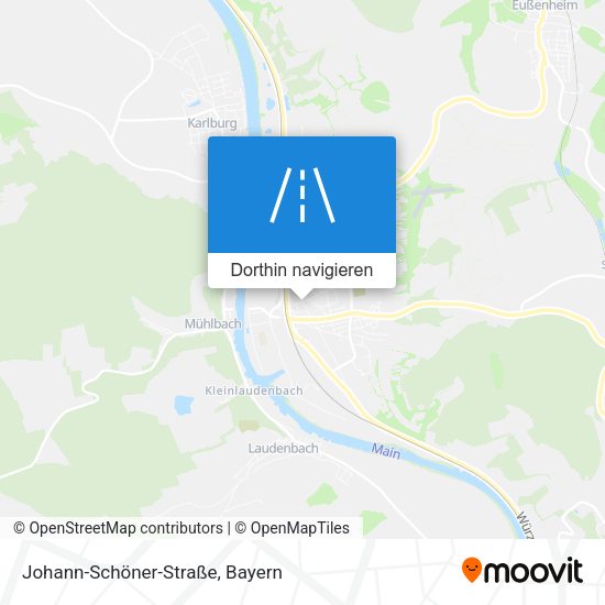 Johann-Schöner-Straße Karte