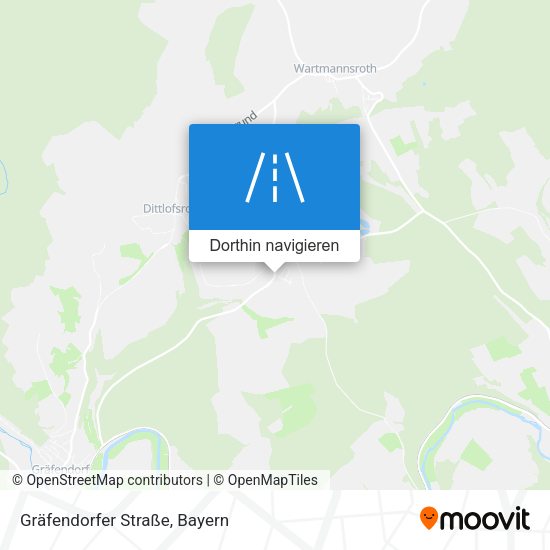 Gräfendorfer Straße Karte