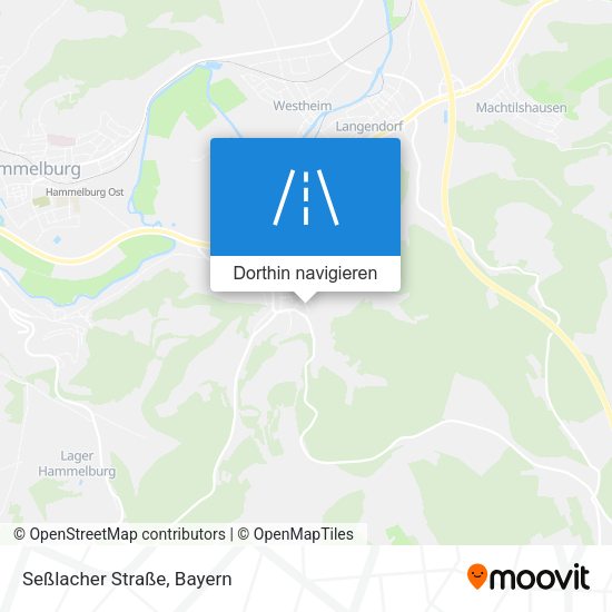 Seßlacher Straße Karte