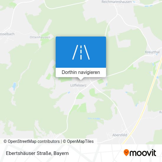 Ebertshäuser Straße Karte